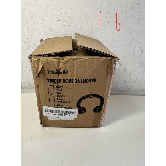 Cable machine Attachment Tricep Push Down Rope gym press functional trainer - Picture 2 of 3